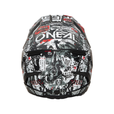 Oneal Шлем кроссовый 3Series Attack V.24 белый черный - миниатюра 4