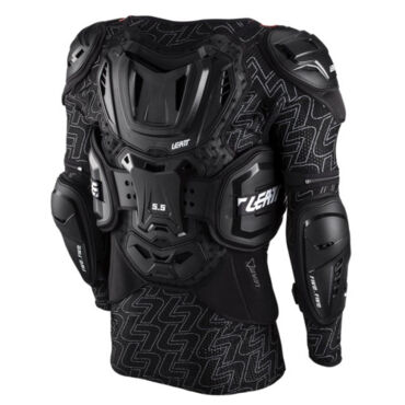 Leatt Детская Защита тела 5.5 Body Protector Black - миниатюра 6