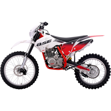 Эндуро / кроссовый мотоцикл BSE Z3.00 21 18 JumpFury Red White - миниатюра 3