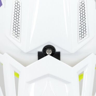 Acerbis Шлем T711 White Purple - миниатюра 3