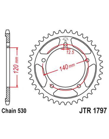 Звезда ведомая JTR1797.43