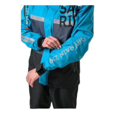 Starks Дождевая куртка женская Dry Rain DR 219 Серый Бирюзовый - миниатюра 1