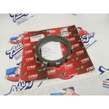 TRW FRICTION PLATES SET MCC 118 7 комплект фрикционных дисков сцепления XL600 XR400SM DR250 // LS 10045022 - миниатюра 1