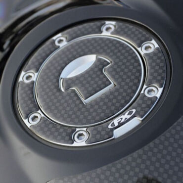 Накладка на крышку бака FX Ninja 650, ZX 6, ZX 1 Carbon Fiber - миниатюра 1