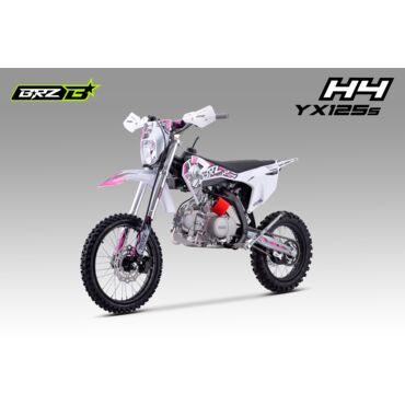 Питбайк BRZ H4 YX125s 17 14 (полуавтомат, электростартер) - миниатюра 3