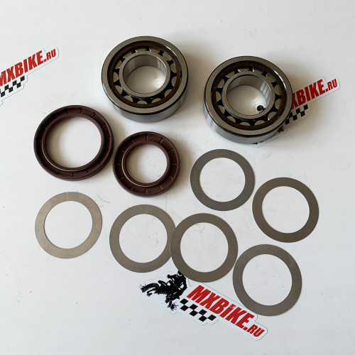 Комплект подшипников коленвала с сальниками KTM 250SX F, 350SX F 16 18, 250EXC F, 350EXC F 17 21 / Husqvarna FC250, FC350 16 18, FE230, FE350 17 21 / GasGas EC250F 350F 21- - фото 2