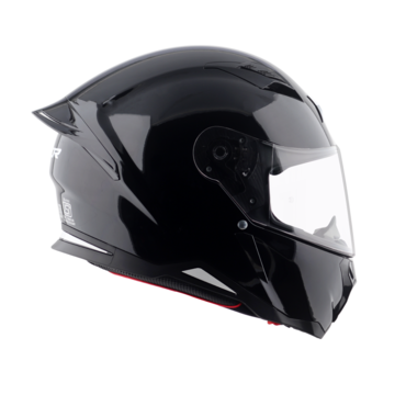 Шлем дорожный AXOR SH 890 HUNTER SOLID, black gloss (L, Взрослая  Дорожная) - миниатюра 2
