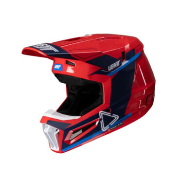 Leatt Шлем кроссовый детский Helmet Kit Moto 3.5 Jr V25 Royal - миниатюра 5