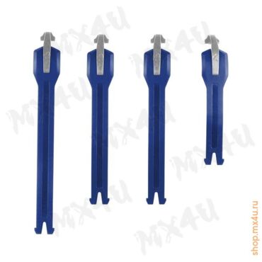 Комплект ремней Leatt для мотобот GPX 5.5 4 PCS синий - миниатюра 1