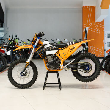 Мотоцикл кроссовый Zuumav K8 (NB300) Blue 21 18 - миниатюра 1