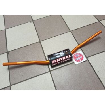 Renthal 821 01 OR Mcgratht Ktm Fatbar Orange Руль  Оранжевый (28mm) /  SX125 450 2016+ - миниатюра 1