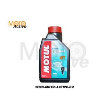 Моторное масло MOTUL Outboard 2T - 1л - миниатюра 2
