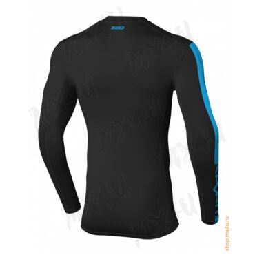 Мотоджерси компрессионное Zero Compression Jersey -  Черный Синий - миниатюра 1