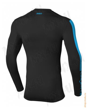 Мотоджерси компрессионное Zero Compression Jersey -  Черный Синий
