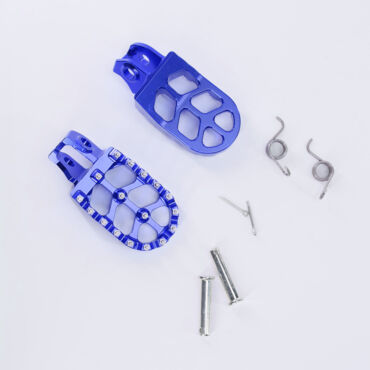 Подножки водителя мотоцикла CNC IGP KTM, Husqvarna, GASGAS Blue - миниатюра 1