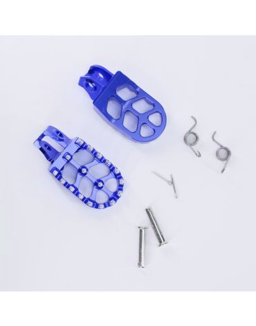 Подножки водителя мотоцикла CNC IGP KTM, Husqvarna, GASGAS Blue