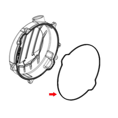 Прокладка крышки сцепления наружная KTM 250 450 SX SX F 23- ; 250 500 EXC EXC F 24- / Husqvarna TC FC 250 450 23- ; TE FE 250 501 24- / GasGas MC MC F 250 450 24- ; EC EC F 250 450 24-