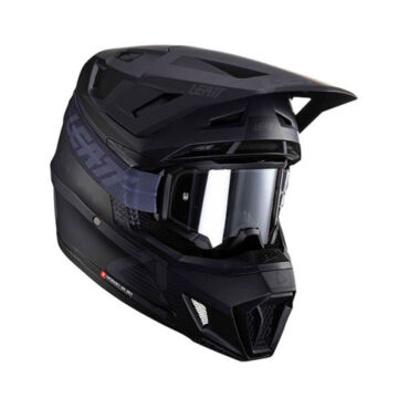 Leatt Шлем кроссовый Moto 7.5 V24 Stealth - миниатюра 5