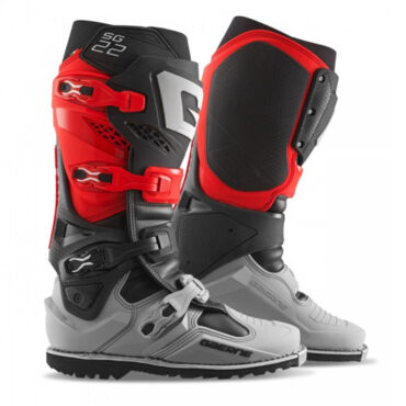 Gaerne Мотоботы для кросса SG 22 Gore Tex Enduro Red Black Grey - миниатюра 1