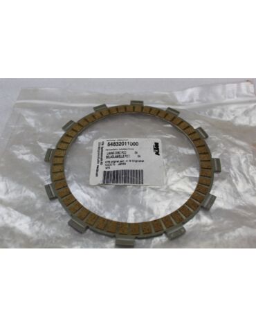 Диск сцепления фрикционный KTM 250SX, 250EXC, 300EXC 04 12 / Husaberg TE250, TE300 11 12