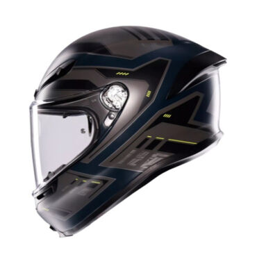 AGV Шлем K6 S Enhance Matt Grey Yellow Fluo - миниатюра 3
