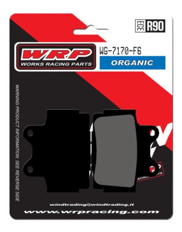 Тормозные колодки WRP WG 7170 F6 (LMP170 ST / FDB386 / FA104)