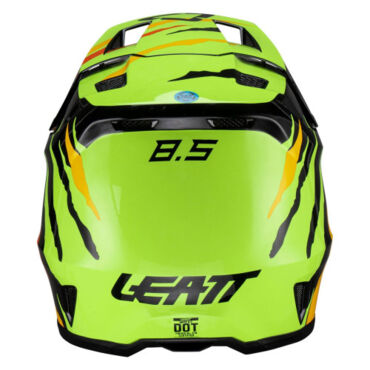 Leatt Мотошлем Moto 8.5 Helmet Kit Citrus Tiger (2023) - миниатюра 2