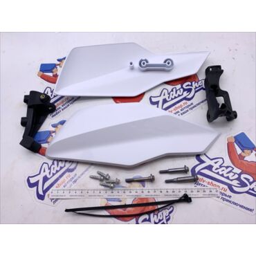 KTM Handguard kit white Защита рук в сборе (белый ) SX SXF 23-> / EXC EXCF 125 500 14 25 ( A49002979000AB  ) - миниатюра 1