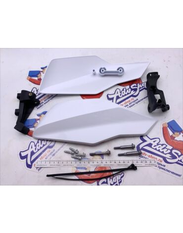 KTM Handguard kit white Защита рук в сборе (белый ) SX SXF 23-> / EXC EXCF 125 500 14 25 ( A49002979000AB  )