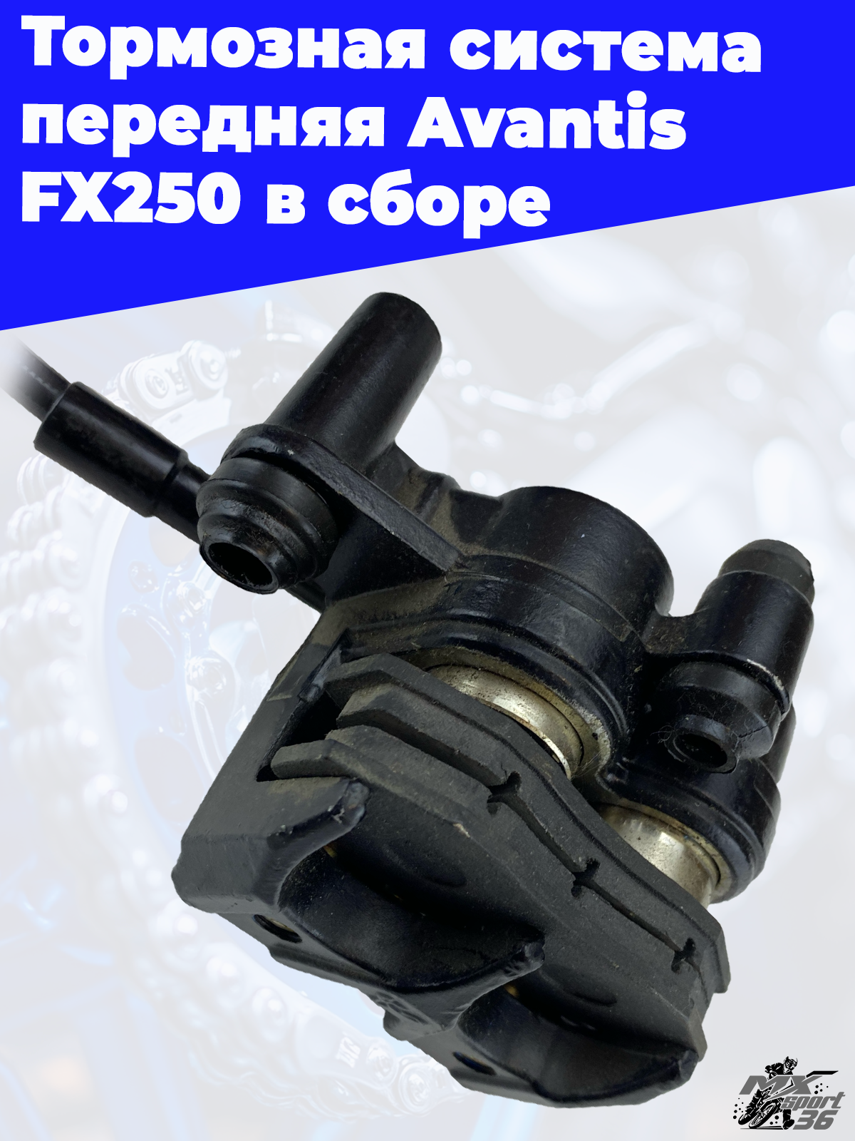 Тормозная система передняя Avantis FX250 в сборе - фото 1