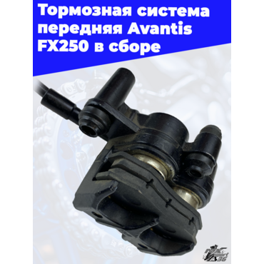 Тормозная система передняя Avantis FX250 в сборе - миниатюра 1