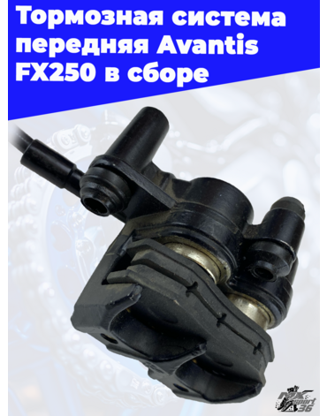 Тормозная система передняя Avantis FX250 в сборе