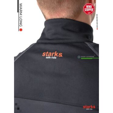 Starks Термокофта Warm Long Shirt Extreme мужская Черная - миниатюра 4