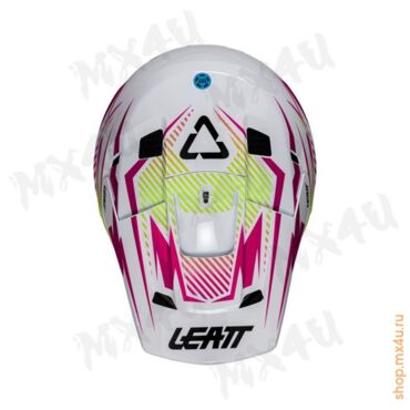 Шлем 3.5 V26 Thermoplastic + 3.5 очки Vizion - Розовый - миниатюра 3