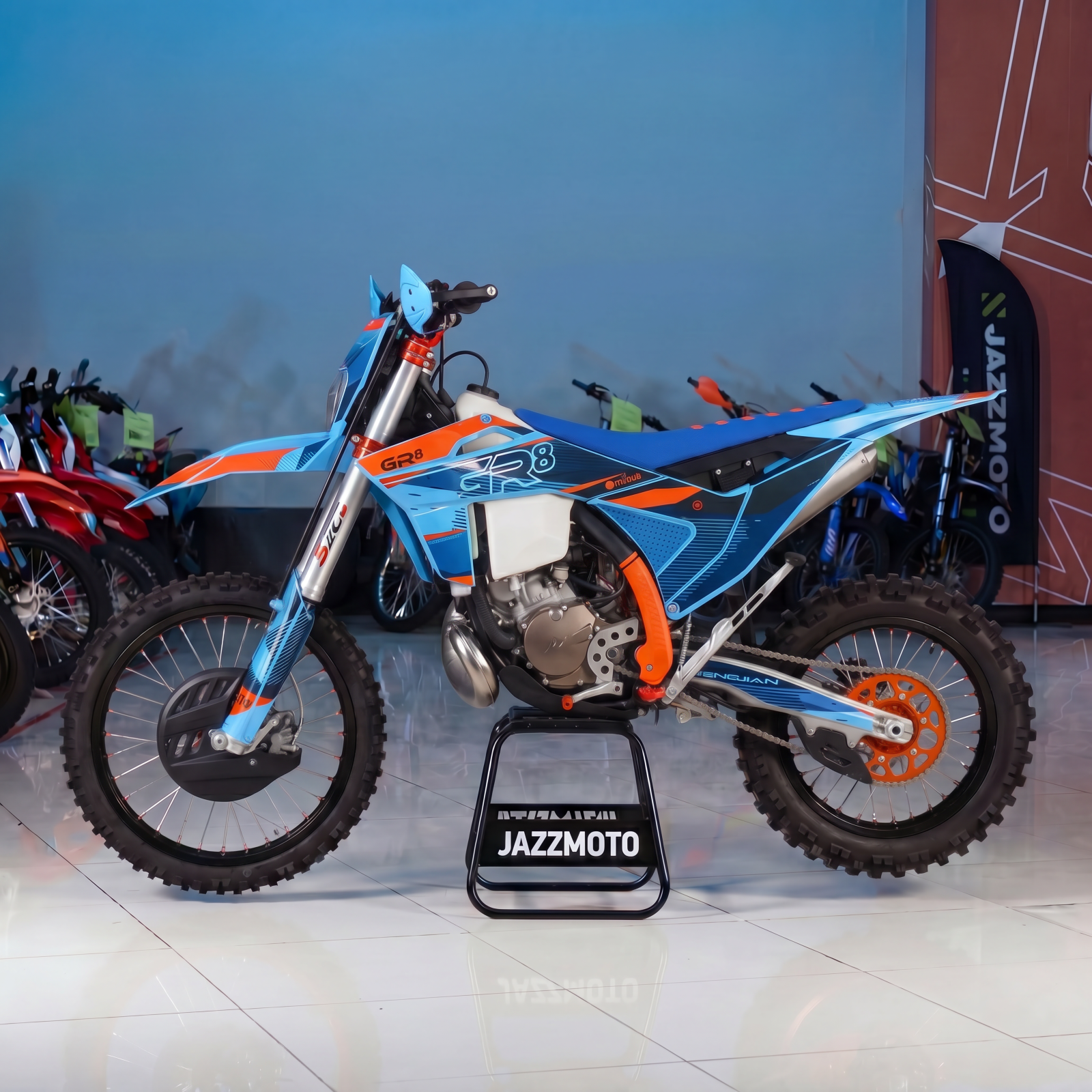 Мотоцикл кроссовый GR8 T250L (2T MT 250) Enduro Pro 21 18 - фото 1