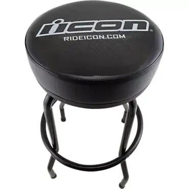 Стул барный ICON LOGO Black - миниатюра 1
