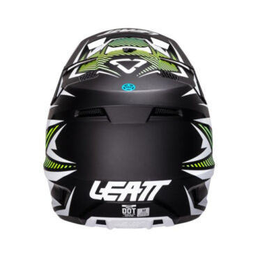 Leatt Шлем кроссовый детский 3.5 V26 Storm Teal + очки Vizion 3.5 - миниатюра 4