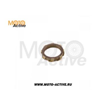 Диски сцепления (компл. 7шт) двиг. CB250 SM PARTS - миниатюра 1