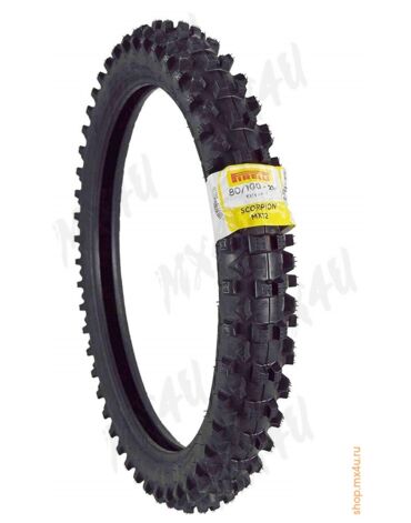 Scorpion MX32 Mid Soft передняя покрышка 90 100 21 Mud+Snow
