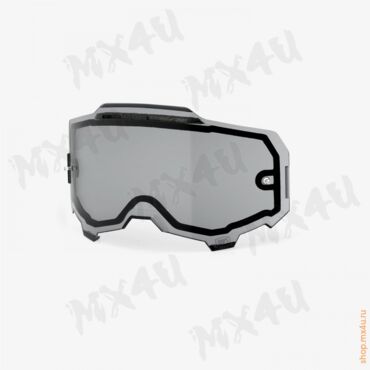 Линза 100% Armega Armatic Vented Dual Pane Lens Smoke - миниатюра 1