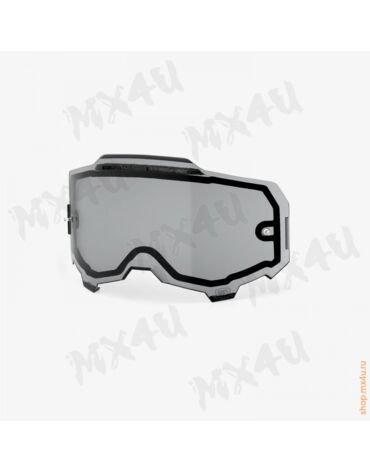 Линза 100% Armega Armatic Vented Dual Pane Lens Smoke