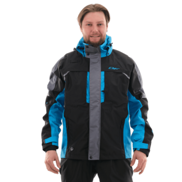 Dragonfly Куртка мембранная Quad Pro Black Blue - миниатюра 9