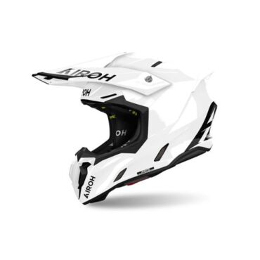 Шлем кроссовый Airoh Twist 3, white gloss (L, Взрослая  Кросс эндуро) - миниатюра 1