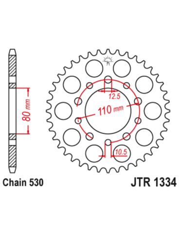 Звезда ведомая JTR1334.42