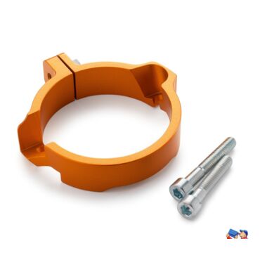 KTM EXHAUST FLANGE PROTECTION CPL. защита выпускного фланца цилиндра EXC / TPI  16 19 ( 55437994044 ) - миниатюра 2
