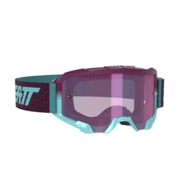 Leatt очки Velocity 4.5 Iriz Aqua Purple - миниатюра 1