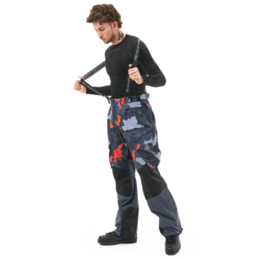 Dragonfly Мембранные брюки Quad 2.0 Man 2025 Grey - Orange Camo - миниатюра 6
