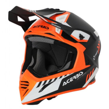 Acerbis Шлем X TRACK MIPS 22 06 Black Orange Fluo - миниатюра 2