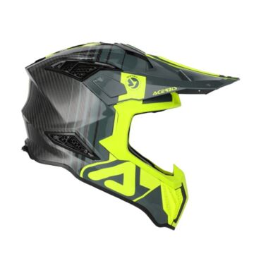 Acerbis Шлем Airstrike C 22 06 Black Fluo Yellow - миниатюра 4