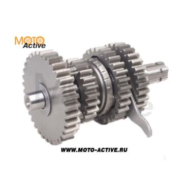 Вал КПП вторичный в сборе двиг. YX150 см3 (WD150) эл.стартер SM PARTS - миниатюра 1